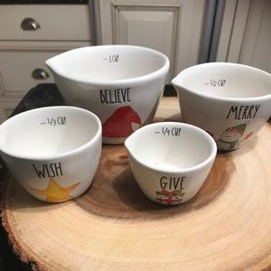 Rae Dunn Believe Measuring Cups!